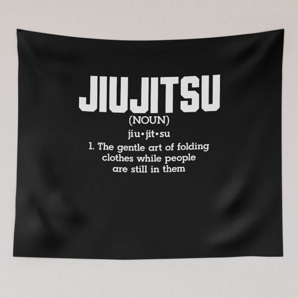 Item preview, Copy of Funny Jiujitsu definition | The Art of Folding Clothes designed and sold by ETIndustries.