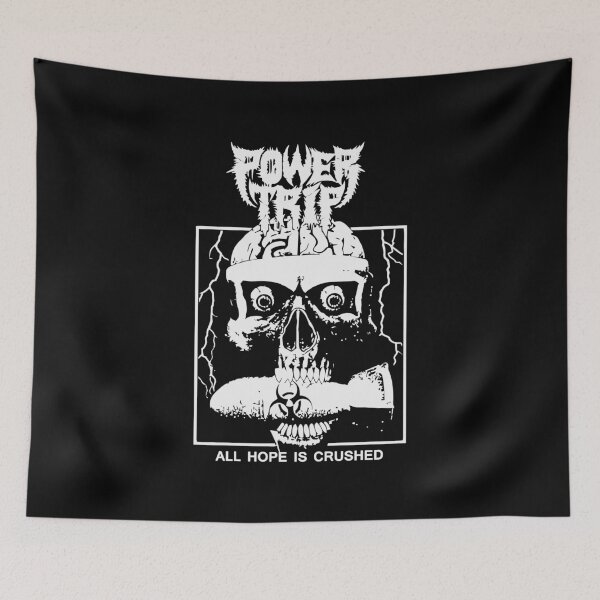 Item preview, Power Trip Merch Hope Is Crushed Skull designed and sold by pooblios.