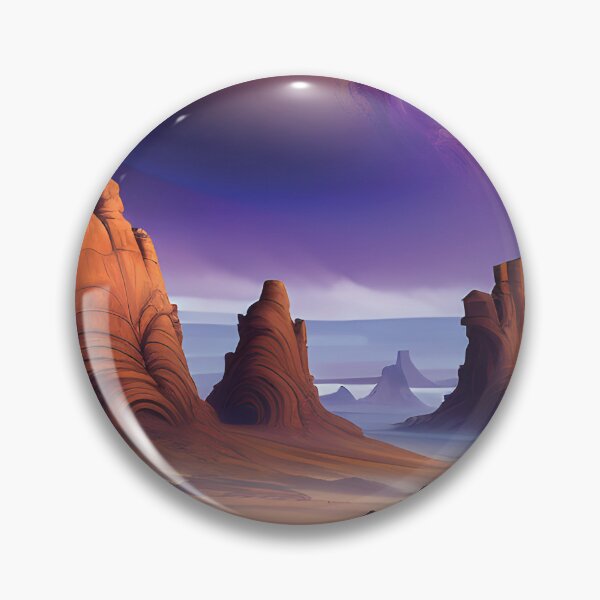 Item preview, Purple Alien Landscape designed and sold by Jin-Ai.
