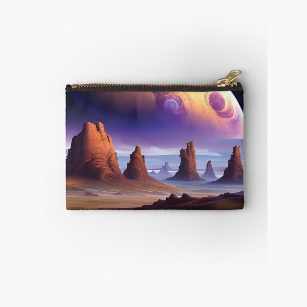 Item preview, Purple Alien Landscape designed and sold by Jin-Ai.
