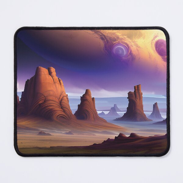 Item preview, Purple Alien Landscape designed and sold by Jin-Ai.