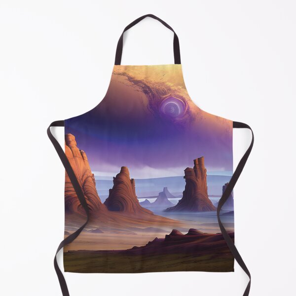 Item preview, Purple Alien Landscape designed and sold by Jin-Ai.