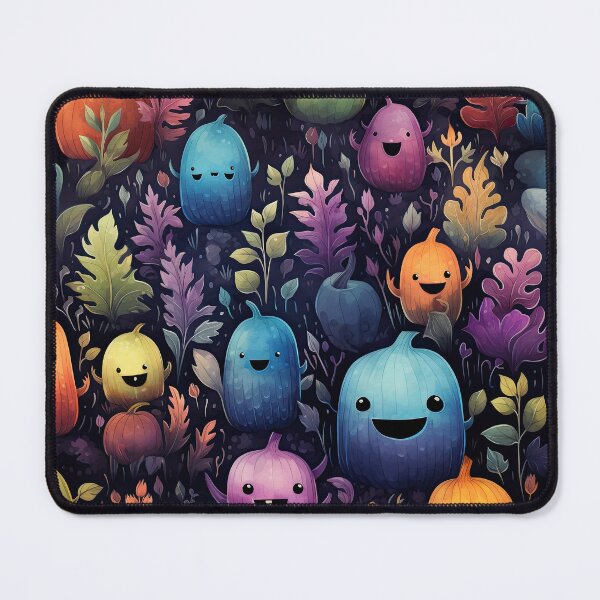Item preview, Cute Halloween Pumpkins Hidden Between Leafs designed and sold by venomNL.