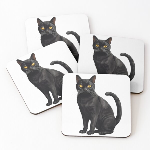 Item preview, Bombay Noir Hand-drawn Cat Majesty designed and sold by meganohm.