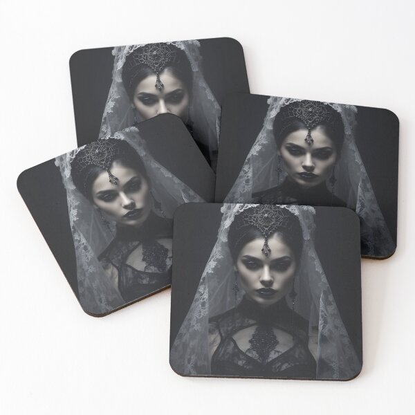 Item preview, Strikingly Realistic Gothic AI Portrait" designed and sold by ArtPrintsAi.