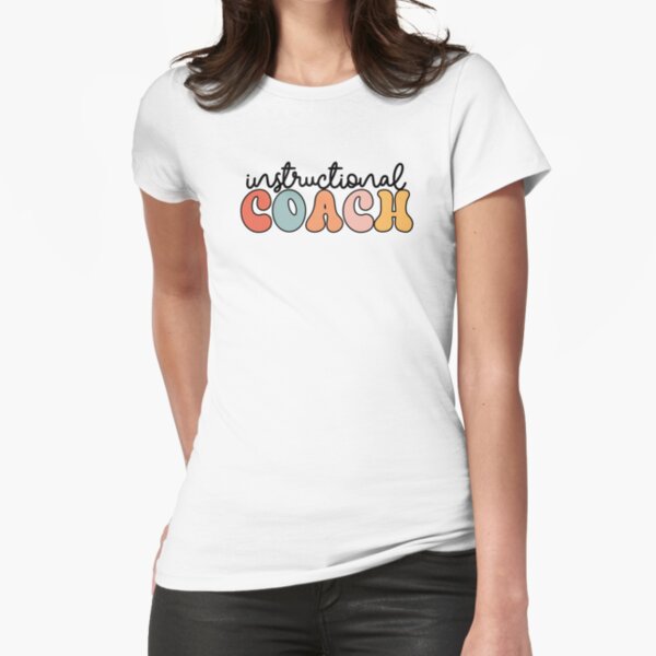 Coach Gifts For Women Funny Rainbow Coaching T-Shirt