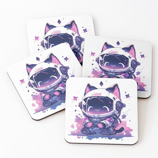 Item preview, Stellar Whiskers: Galaxy Cat Majesty designed and sold by KaleidoKiosk.