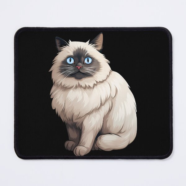 Item preview, Birman Beauty in Watercolor Feline Art designed and sold by meganohm.