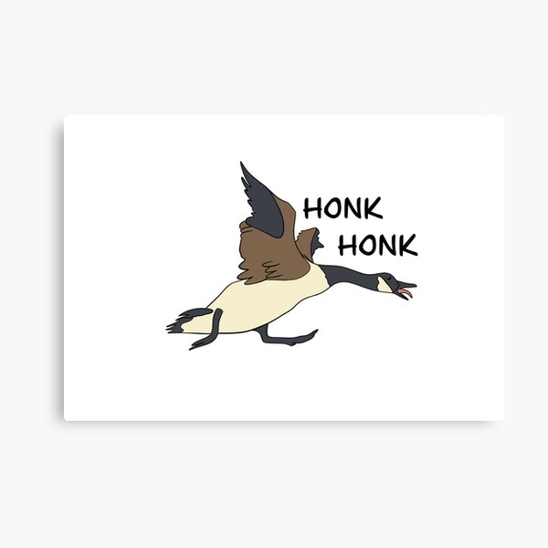 Honk Honk Honk Goose A5 Print funny meme goose print -  Portugal