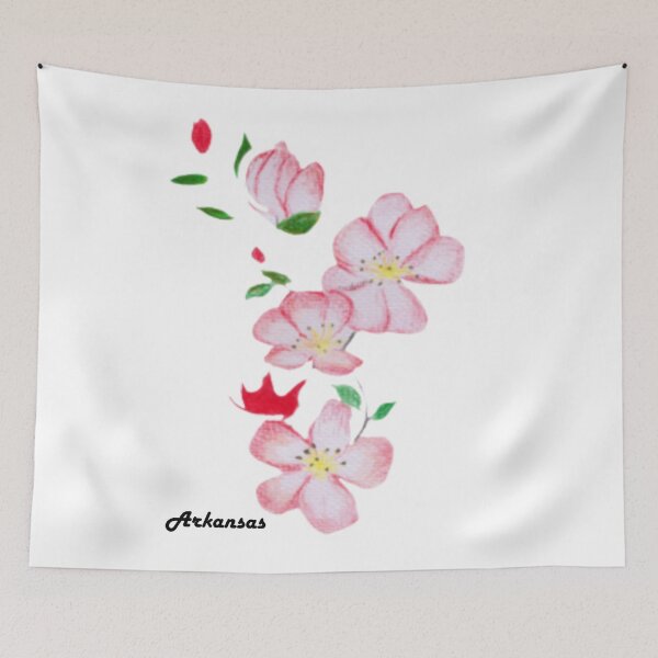 Item preview, 50 States 50 flowers, Arkansas designed and sold by sandrahlee.