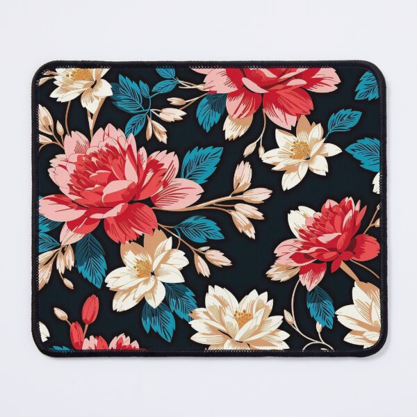 Item preview, Vintage Flower Pattern designed and sold by Retro Salt.