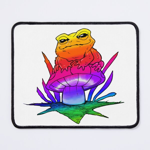 Item preview, rainbow toad designed and sold by Wayne Brown.