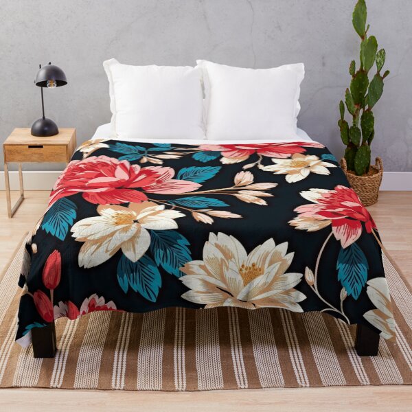Item preview, Vintage Flower Pattern designed and sold by Retro Salt.