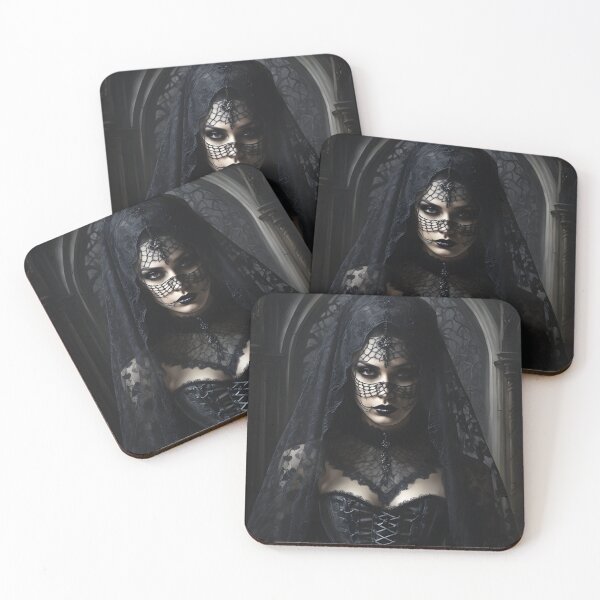 Item preview, Gothic AI Art Portrait in Oils designed and sold by ArtPrintsAi.