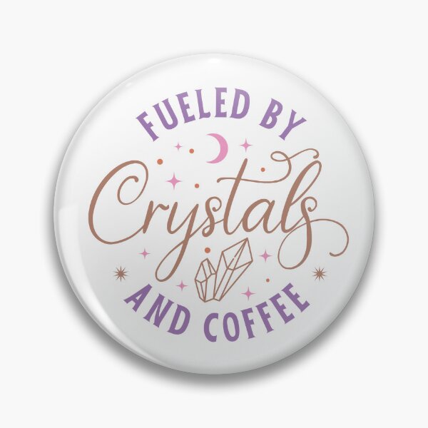 Item preview, Fueled by Crystals and Coffee designed and sold by SpaceBabe.
