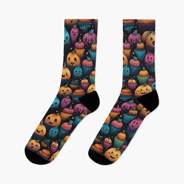 Artikelvorschau, Halloween-Kürbisse und Muffins entworfen und verkauft von venomNL.