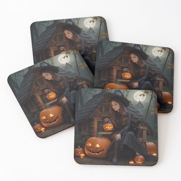 Item preview, Beauty Halloween witch designed and sold by Lazoni.