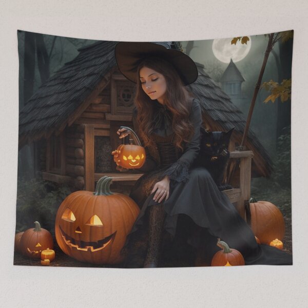 Item preview, Beauty Halloween witch designed and sold by Lazoni.