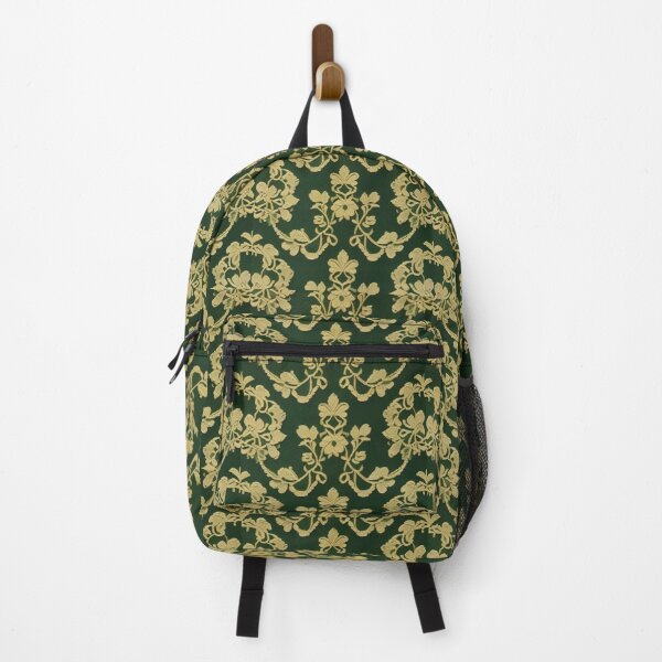 Item preview, Green and gold lace pattern designed and sold by Roxburylane.