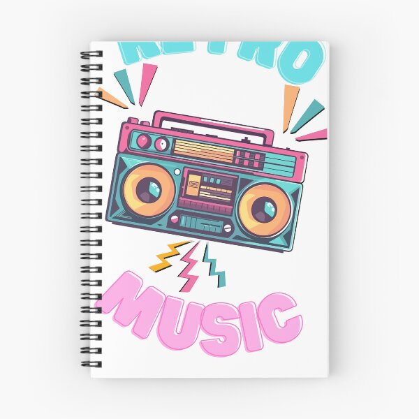 Item preview, Retro music 90’s 80’s 70’s old music Retro Rewind: Musical Memories (T-shirt stickers phone case) designed and sold by Stickboutique.