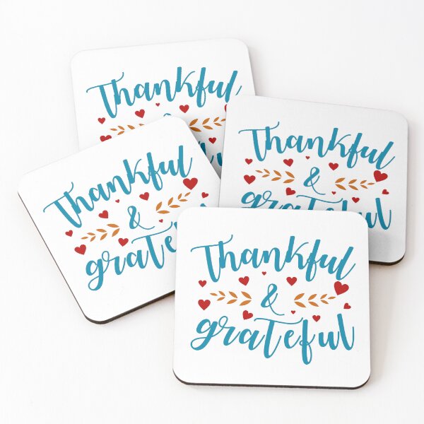 Item preview, Thankful, grateful, blessed Inspirational designed and sold by Faith & Joy by Lulu.