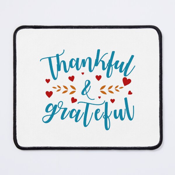 Item preview, Thankful, grateful, blessed Inspirational designed and sold by Faith & Joy by Lulu.