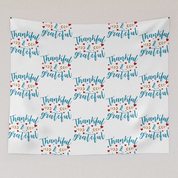 Item preview, Thankful, grateful, blessed Inspirational designed and sold by Faith & Joy by Lulu.