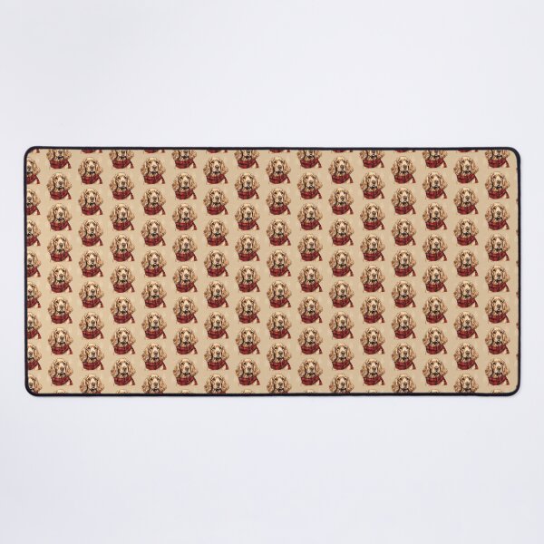 Item preview, Clumber Spaniel Christmas Plaid Watercolor designed and sold by rafaeltto.