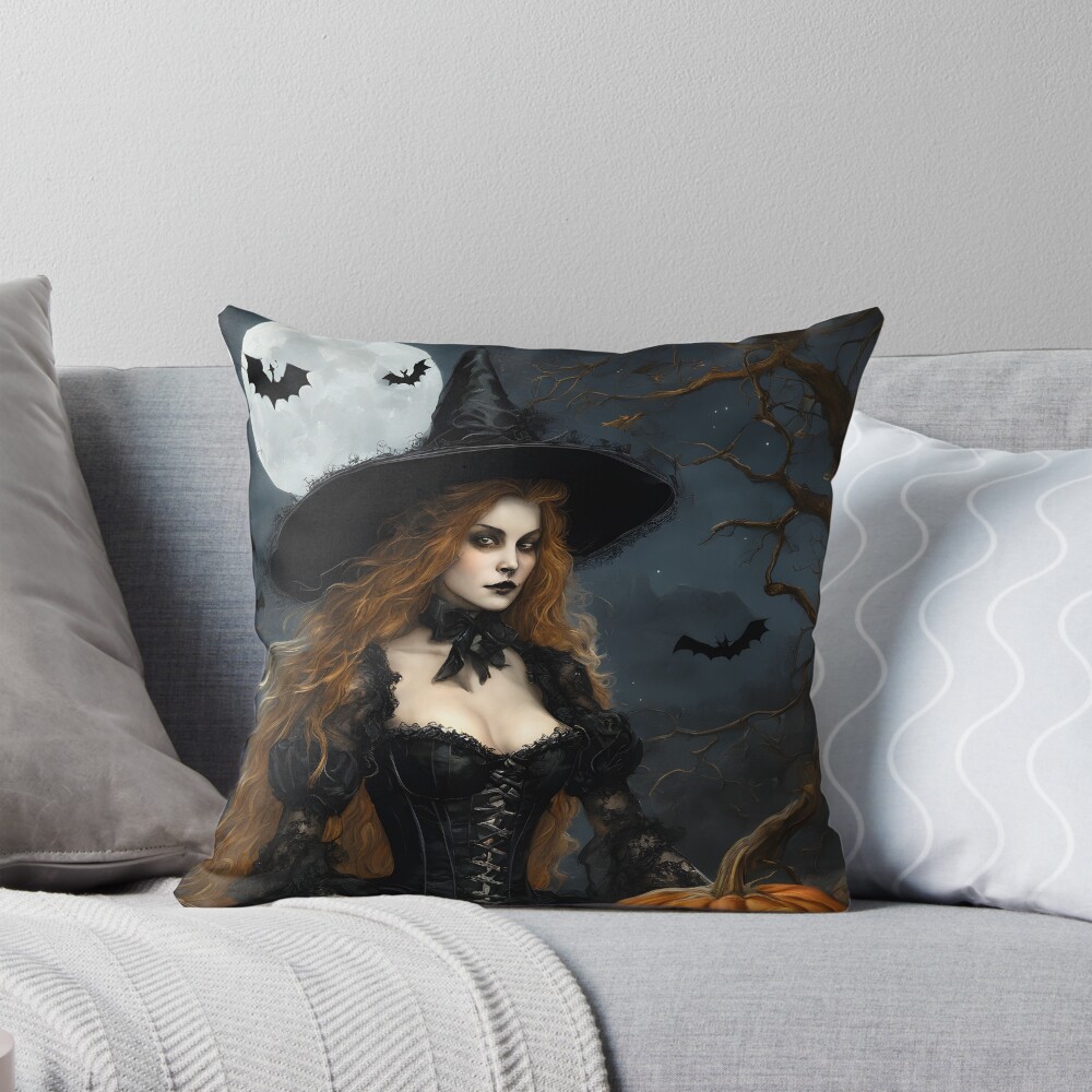 Item preview, Throw Pillow designed and sold by ArtPrintsAi.