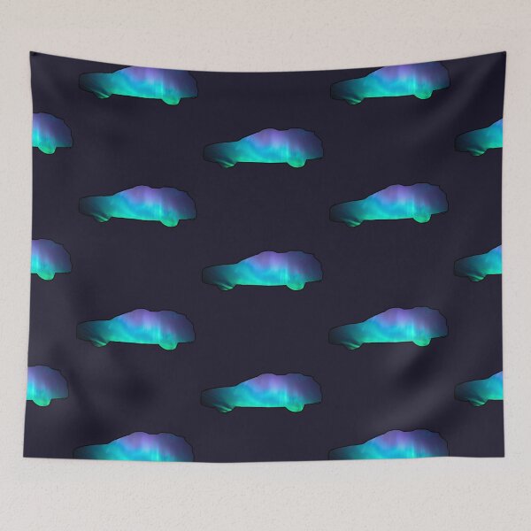 Item preview, Off-Roading Northern Lights Aurora designed and sold by RogiPrints.