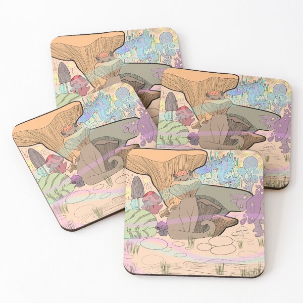 Item preview, Mush Cats designed and sold by LeeGSilentArts.
