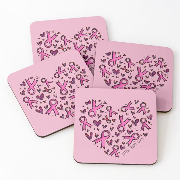 Item preview, Breast Cancer Awareness: Faith Hope Love  designed and sold by reddogbuckeye.