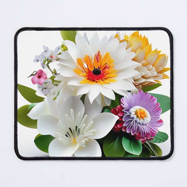 Item preview, Exquisite Floral Arrangement with Vivid Blossoms designed and sold by BrandBespoke.