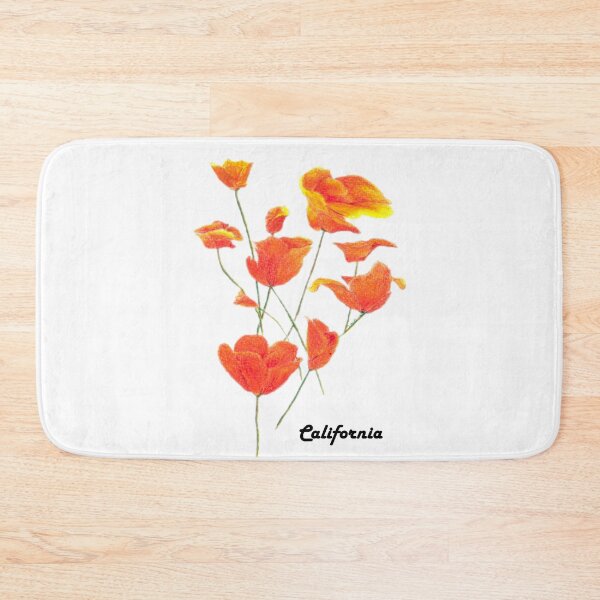Item preview, 50 States 50 flowers: California Poppy  designed and sold by sandrahlee.