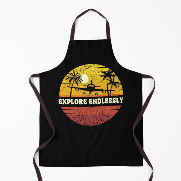 Item preview, EXPLORE ENDLESSLY:  Vintage Beach Vibes - Retro Sunrise Design - Fueled By Travel designed and sold by Sun Sand & Sea Art.