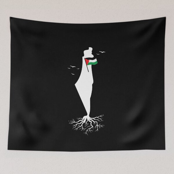 Item preview, Palestine Map Tree, Palestinian Flag, All Freedom شجرة خريطة فلسطين صامدة designed and sold by YellowestPurple.