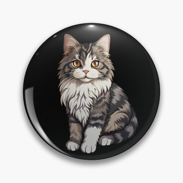 Item preview, Majestic Norwegian Forest Cat Art Delight designed and sold by meganohm.