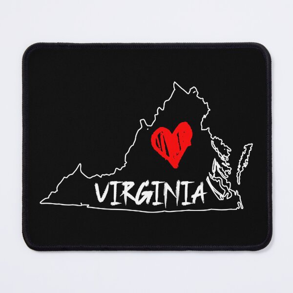 Item preview, Virginia State Map designed and sold by VolpePixelArts.