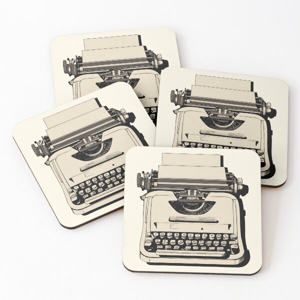 Item preview, Vintage Typewriter - Writer's Office - Old Soul - Digital Art designed and sold by SeraphimDesigns.