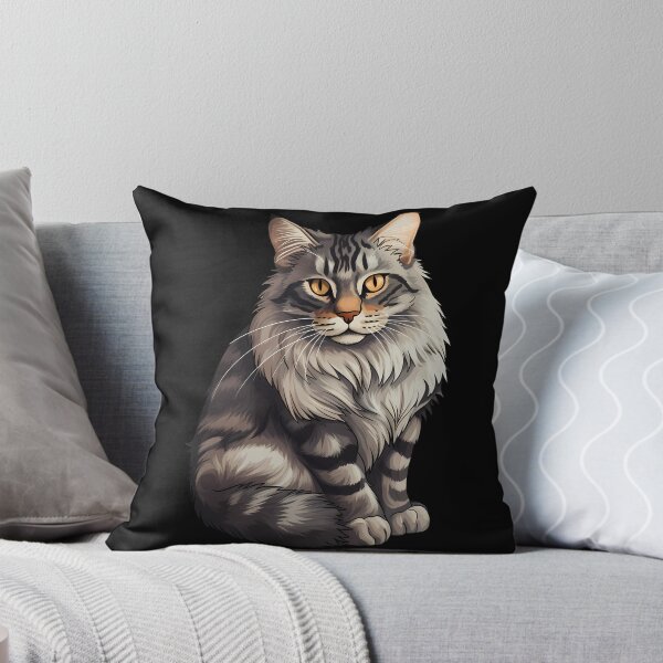 Item preview, Maine Coon Marvel Watercolor Whisker Wonders designed and sold by meganohm.