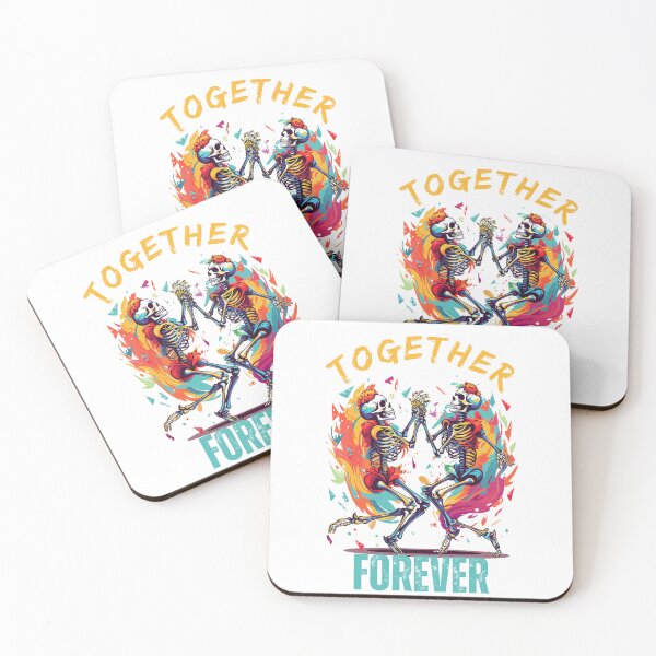 Item preview, Halloween lovers, Skeleton couples dancing, Eternal couples, together forever designed and sold by Moe-Hagag.