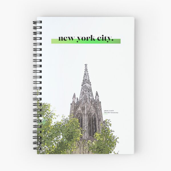 Item preview, New York City Grace Church Poster designed and sold by IvanHDesign.