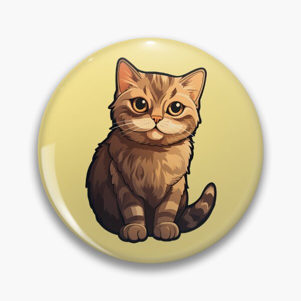 Item preview, Brown Cat Serenity: Artistic Feline Grace designed and sold by meganohm.