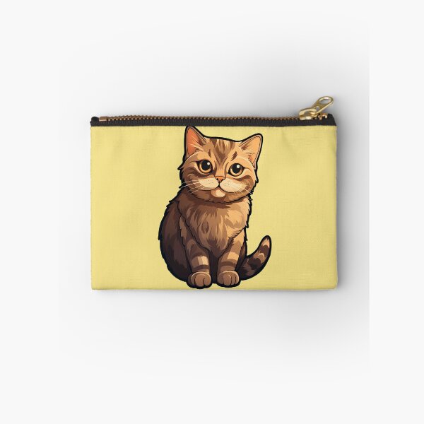 Item preview, Brown Cat Serenity: Artistic Feline Grace designed and sold by meganohm.