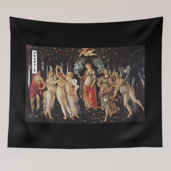 Artikelvorschau, La Primavera – Botticelli – Japanischer Stil entworfen und verkauft von DFerraz.