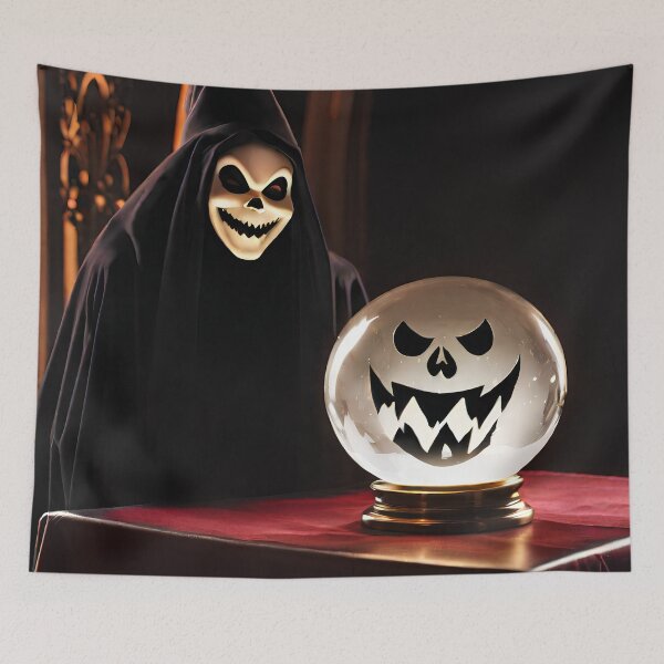 Item preview, Spirit with Ghostly Crystal Ball designed and sold by KoliBabb.