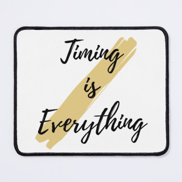 Item preview, Timing is Everything v2 t-shirt designed and sold by HorologyHaven.