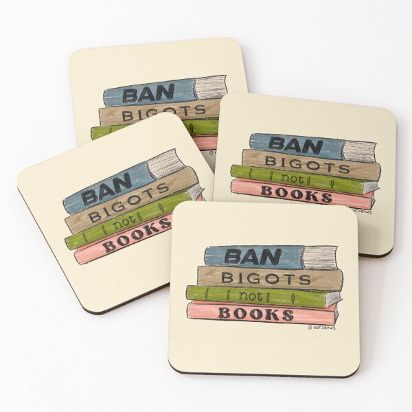 Item preview, Ban Bigots Not Books designed and sold by hofdraws.