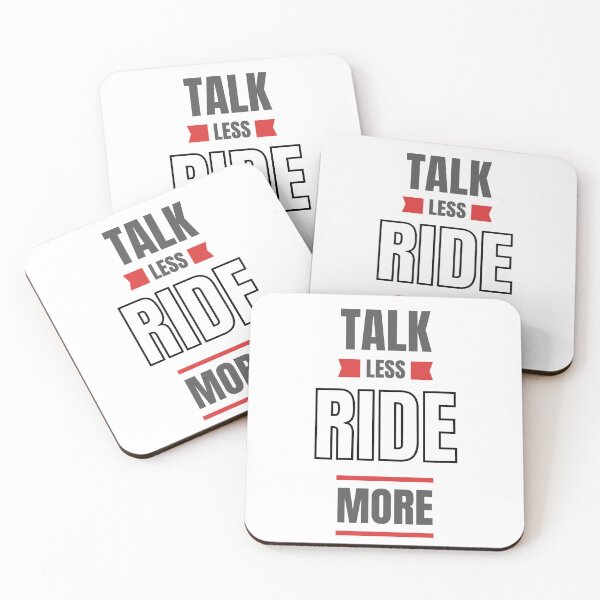 Item preview, Talk Less Ride More designed and sold by TheVandiCompany.