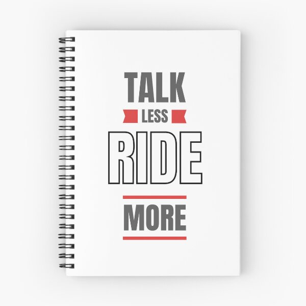 Item preview, Talk Less Ride More designed and sold by TheVandiCompany.